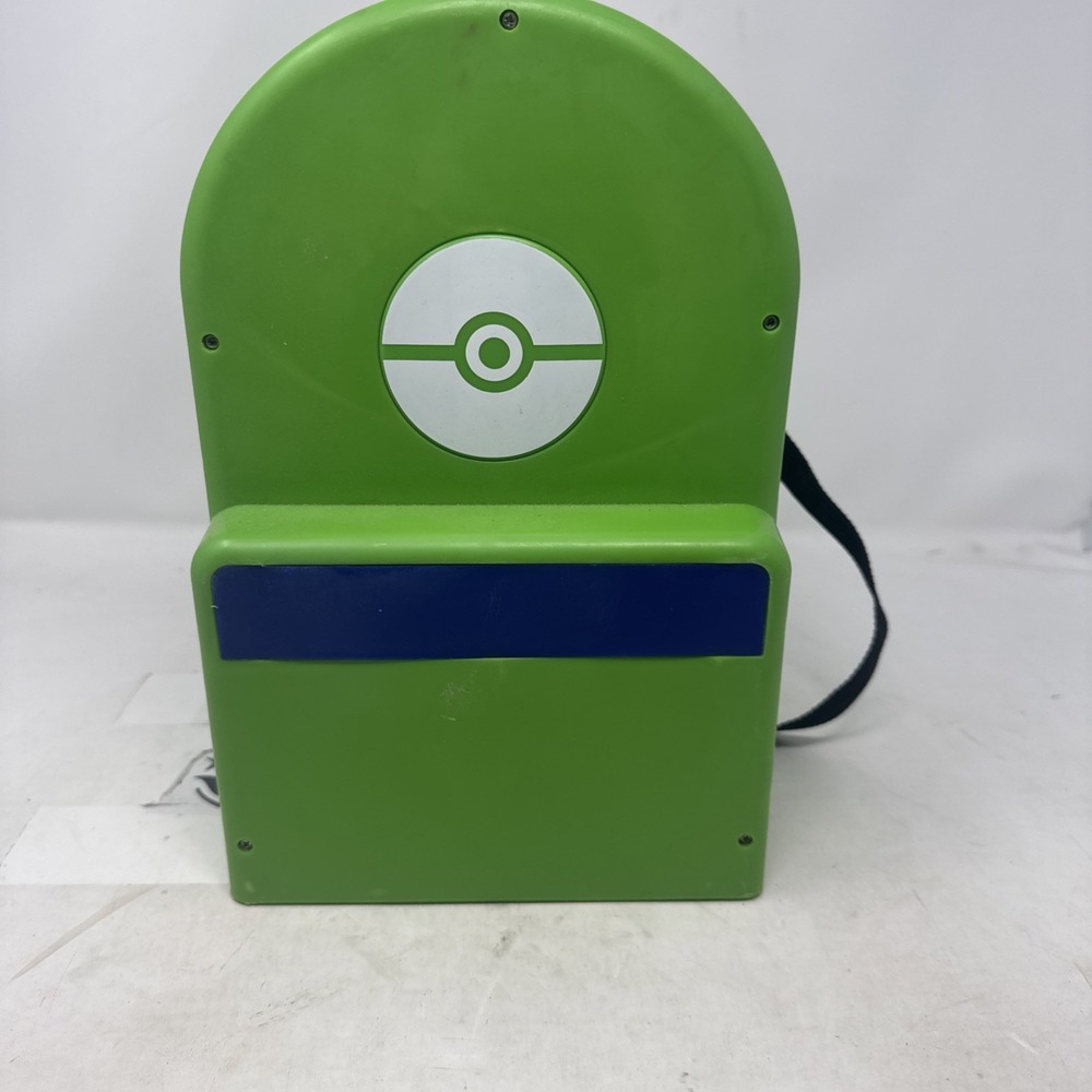 Pokemon Green Backpack Carry Case Playset with Pikachu Figure